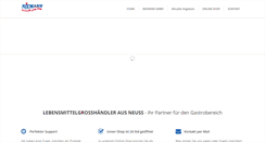Desktop Screenshot of niemann-gastro.de