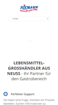 Mobile Screenshot of niemann-gastro.de